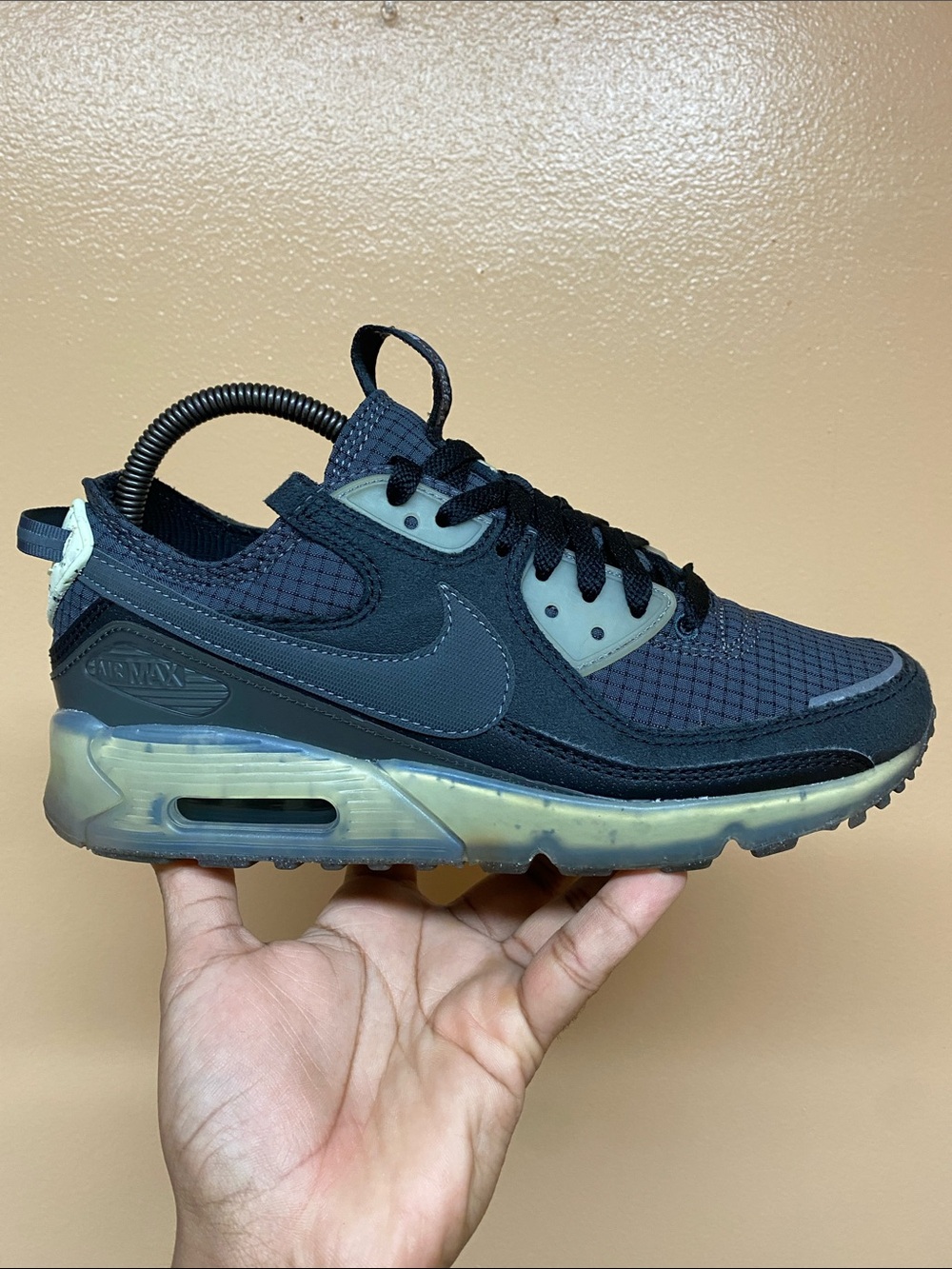Nike Air Max Terrascape 90 “Black Lime Ice” Size 7 Mens  8.5 Women’s DH2973-001 - Picture 4 of 17